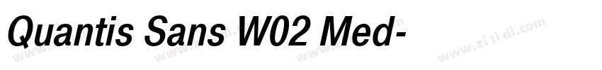 Quantis Sans W02 Med字体转换 Quantis Sans W02 Med字体转换